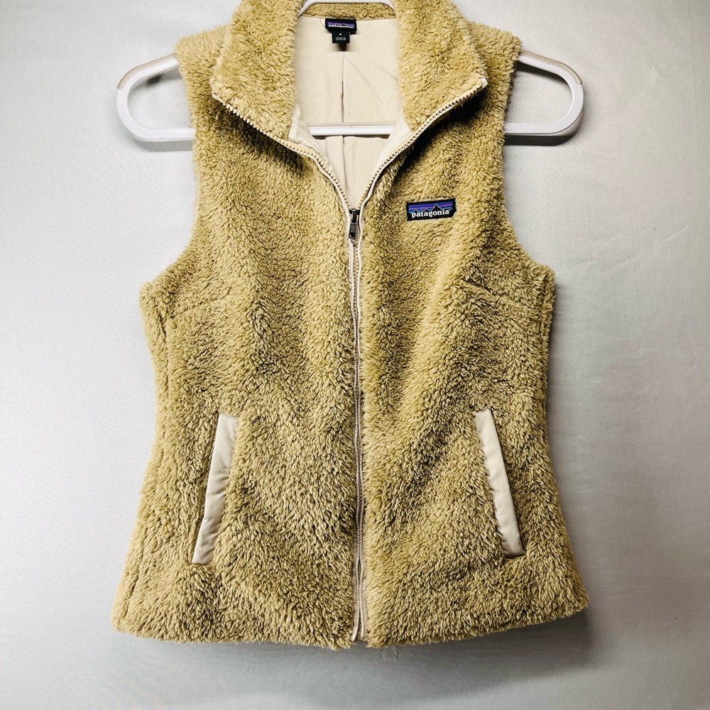 Patagonia Tan Fleece Jacket